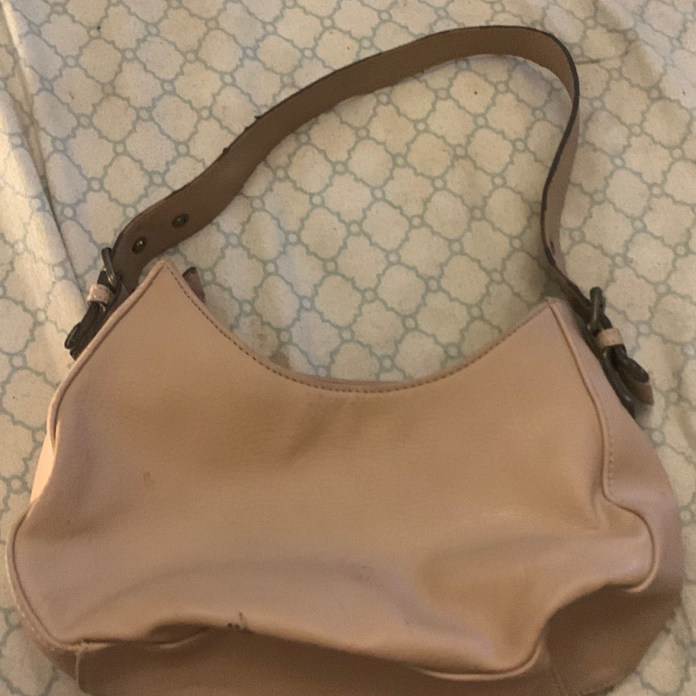 Peach purse